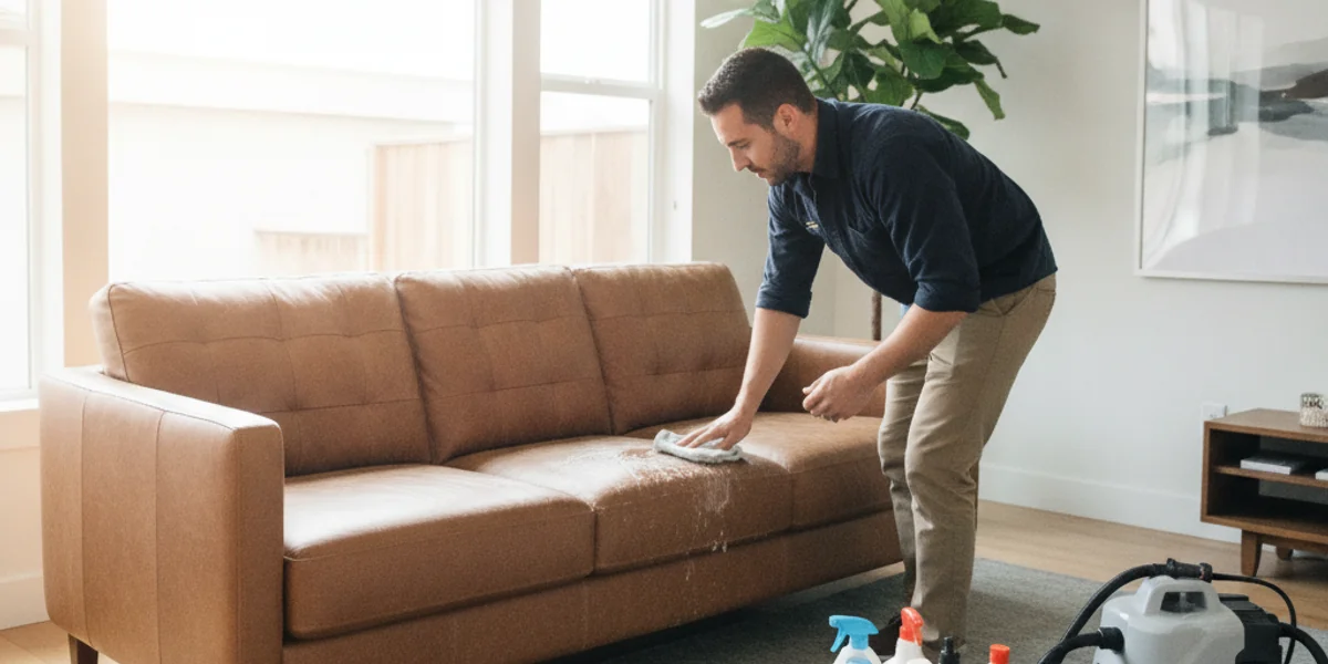 Leather Upholstery Cleaning & Conditioning in San Jose, CA